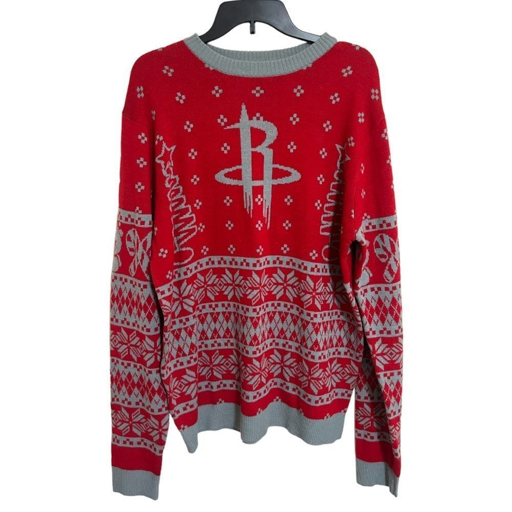 HOUSTON Rocket's - Men's Large Christmas Sweater No Brand